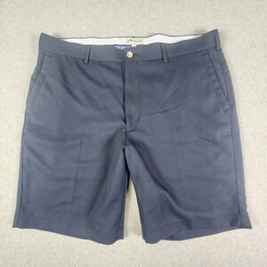 Peter Millar Salem Performance Golf Shorts Mens Size 36x9 Blue